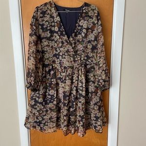 Madewell floral dress